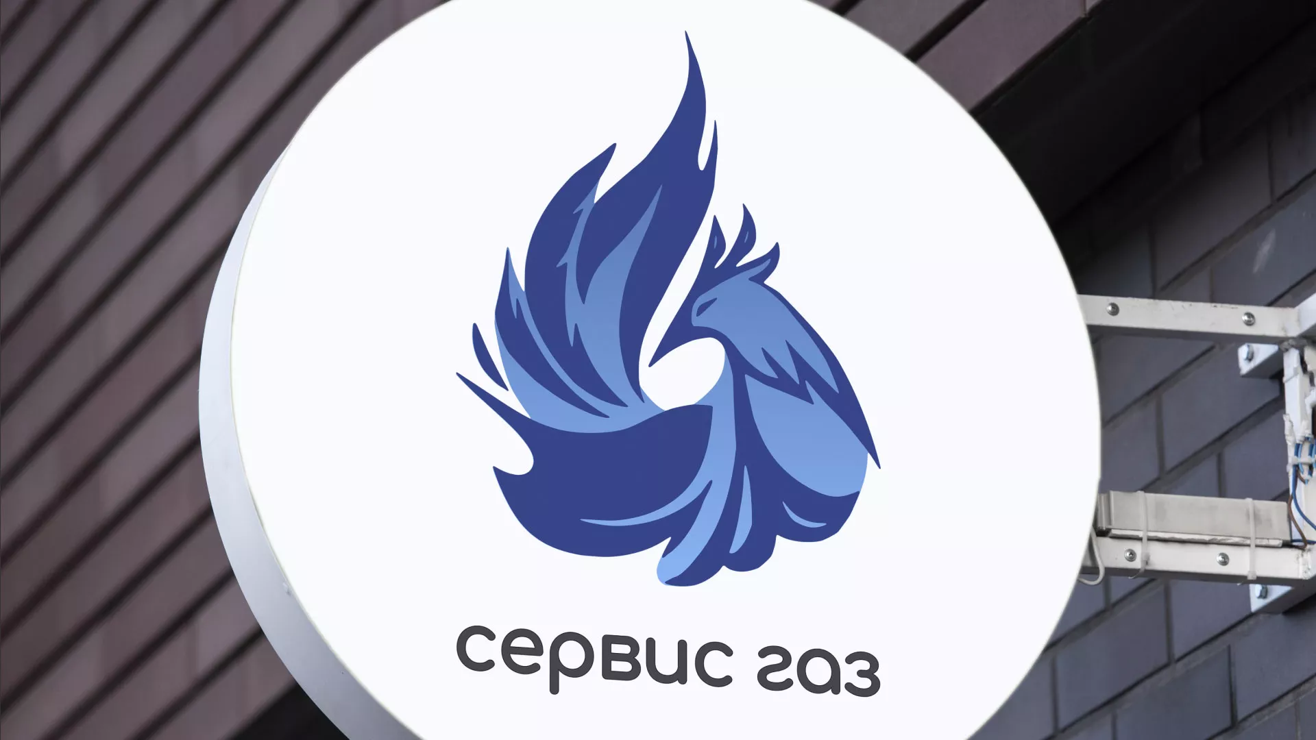 Создание логотипа «Сервис газ» в Дигоре