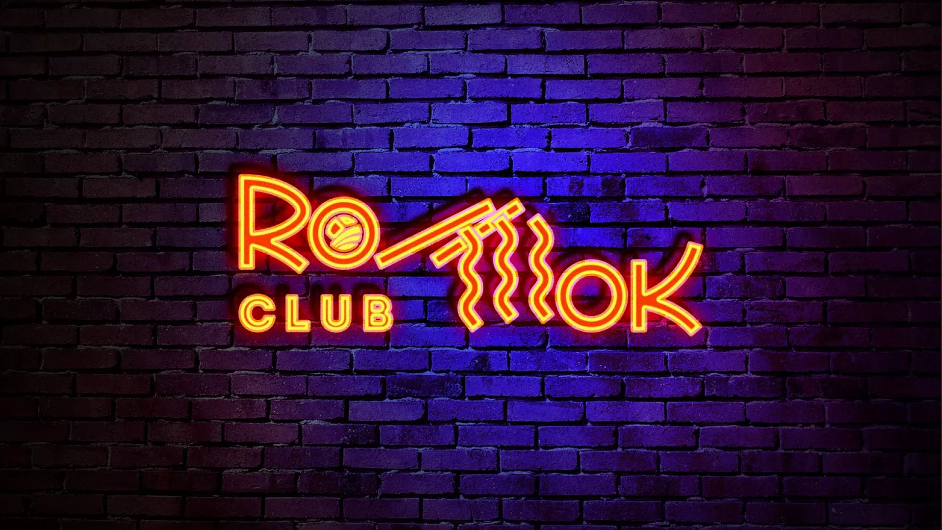 Разработка интерьерной вывески суши-бара «Roll Wok Club» в Дигоре